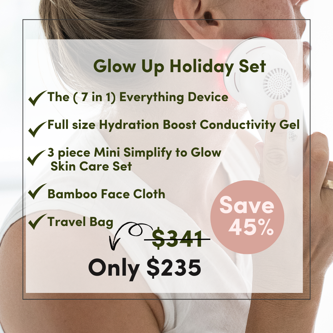 Microcurrent Red Light Sculpt Lift Smooth Brighter Skin