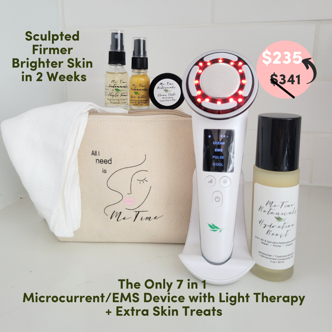 Microcurrent Red Light Sculpt Lift Smooth Brighter Skin